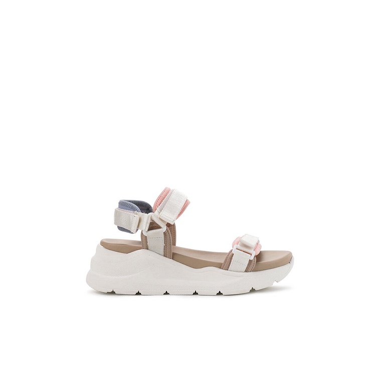 SANDAL WEDGES WANITA HUSH PUPPIES ORIGINAL SLINGBACK CASUAL WHITE HW62