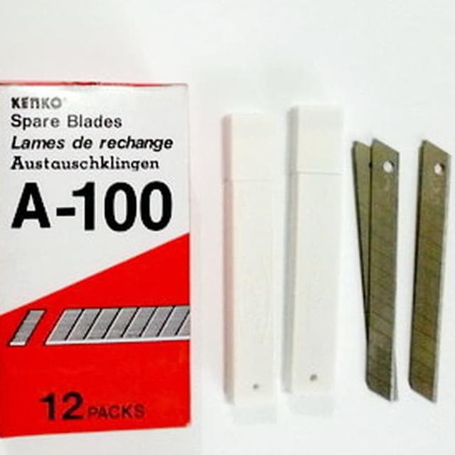 

mm AJC Isi / Refill Cutter Blade KENKO Kecil A - 100 Murah Z0 SPH