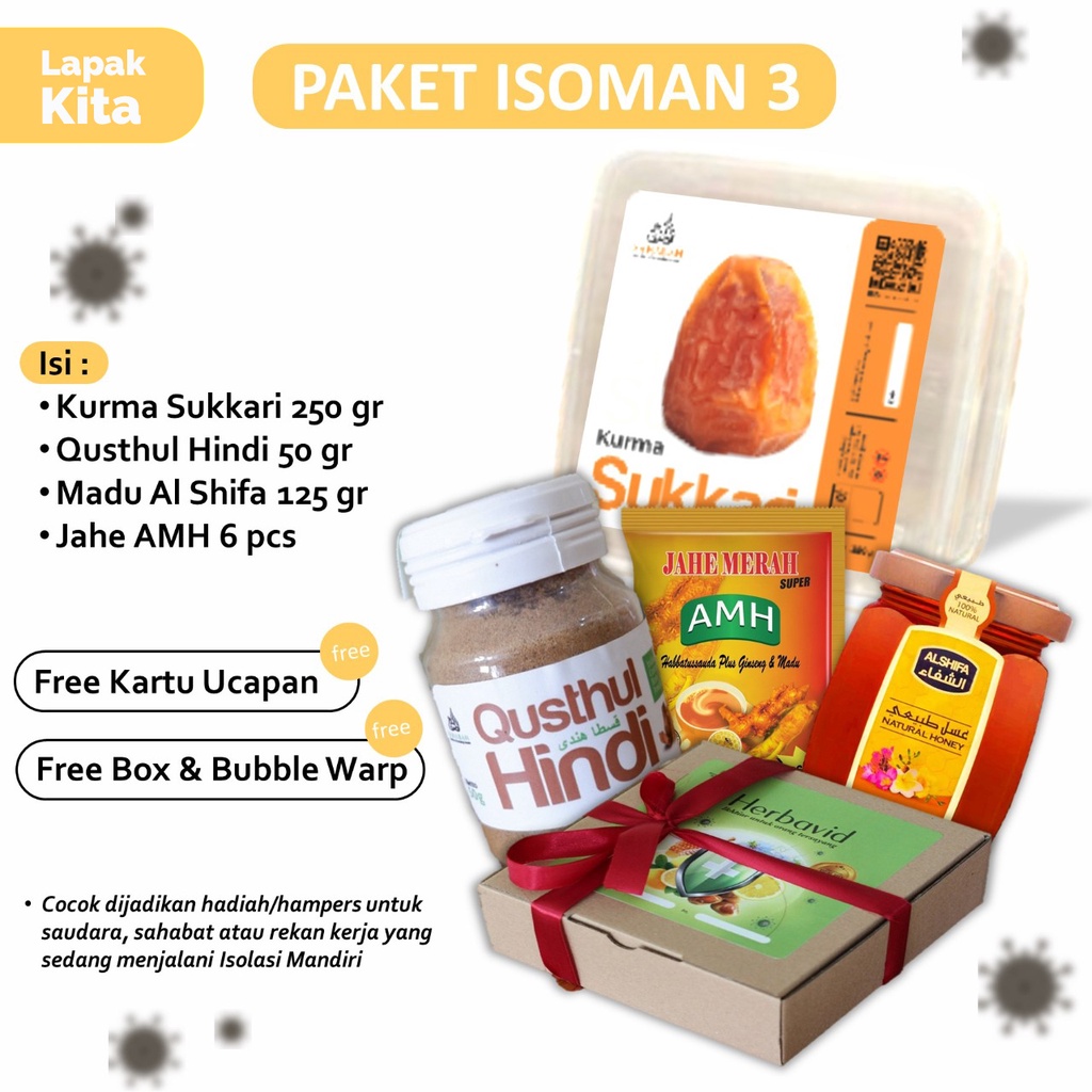 

PAKET HAMPERS HERBAL ISOMAN / ISOMAN GIFT / ISOMAN KIT / ISOMAN BOX 3