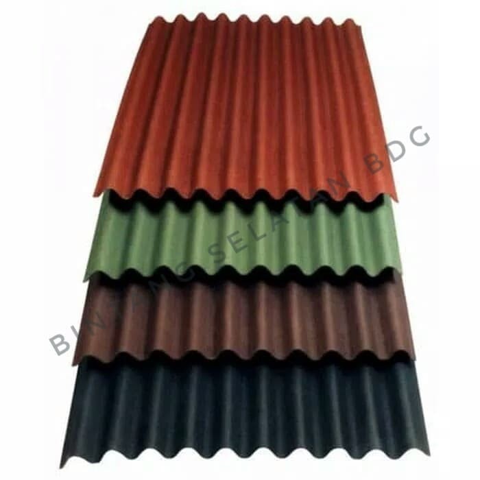 ATAP BITUMEN ONDULINE CLASSIC GREEN (95CM X 2M) ATAP ASPAL RINGAN