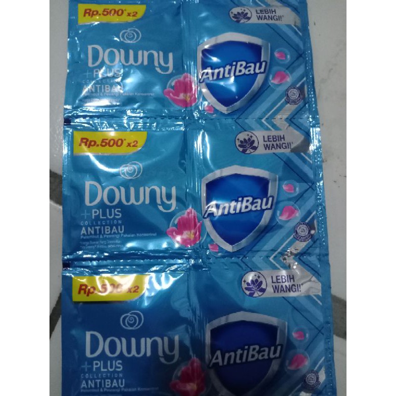 downy plus collection anti bau 6x19ml