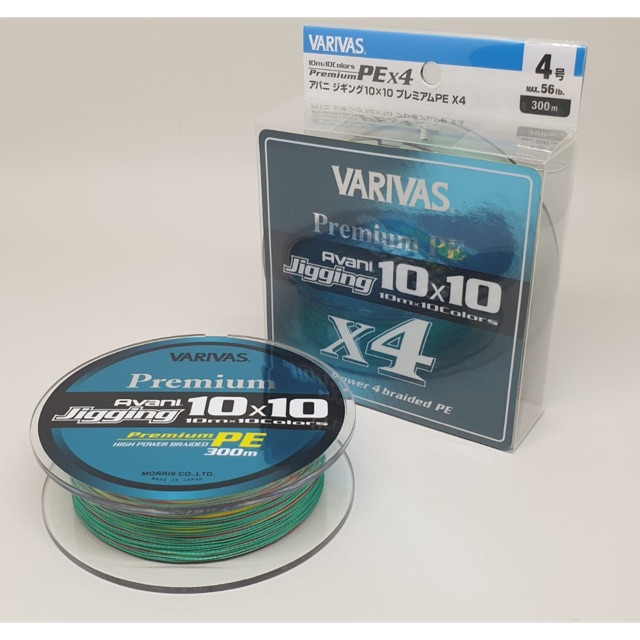 PE Braid Varivas Avani Jigging X4 PE 4.0