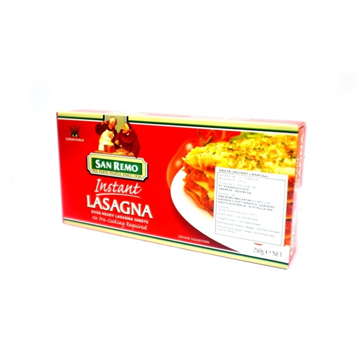 

UKRION-San Remo Pasta Lasagna Instant 250gr-ss