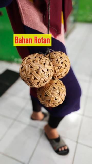 Bola Takraw Marathon | Bola Takraw Rotan Plastik Original