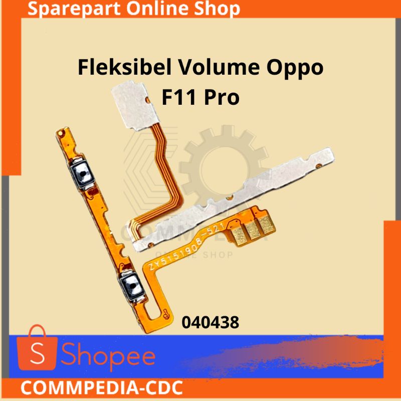 Fleksibel Volume Oppo F11 Pro