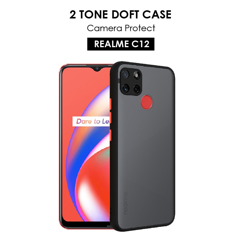 Case HP Dove Tone Casing HP Softcase Handphone REALME C25 SoftCase Matte Premium