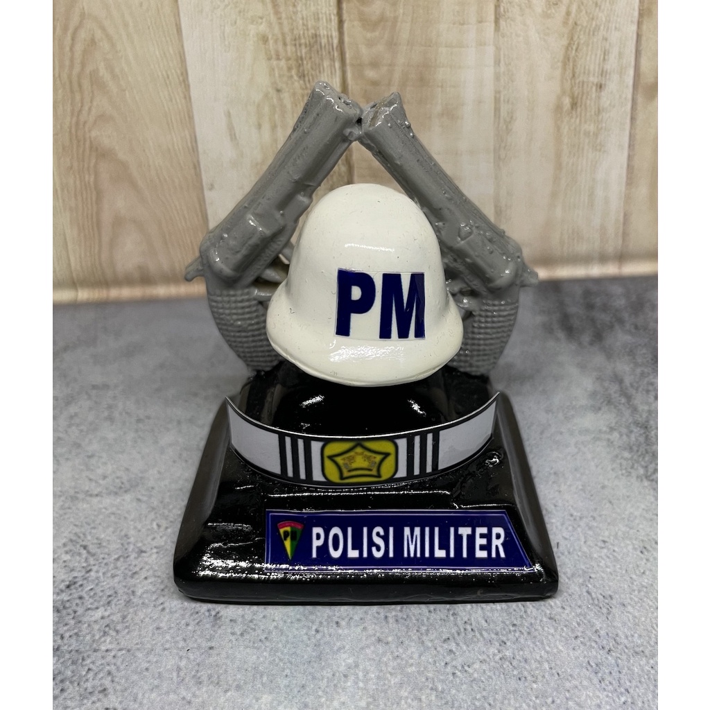 Miniatur Helm PM - Patung PM - Miniatur Pajangan Helm PM