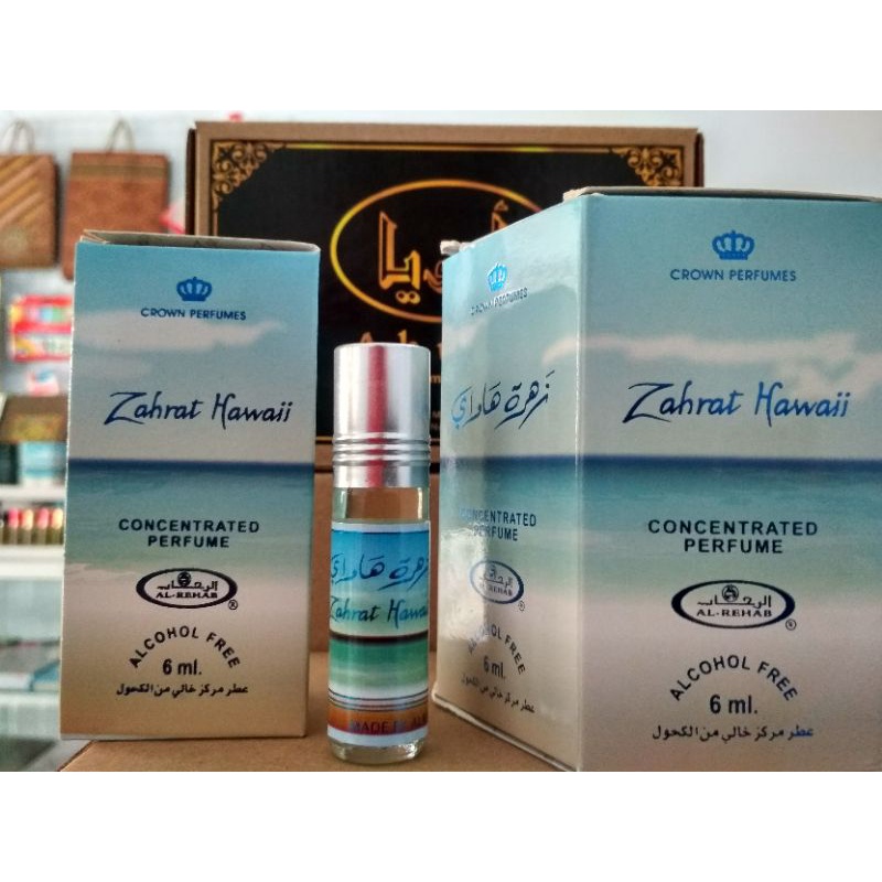 parfume Al Rehab Zahrat Hawaii Original 100%