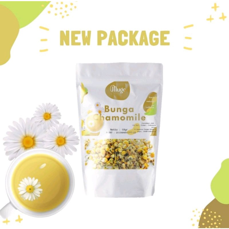 

Mugo Teh Bunga Chamomile 10g/Untuk Relaksasi Mengatasi Insomnia
