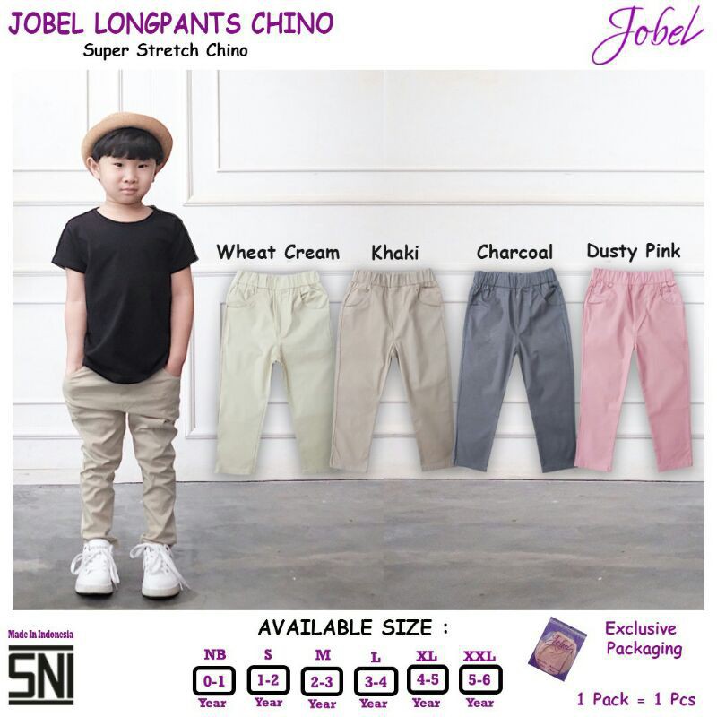 Jobel Long Pants Chino Unisex Kazel