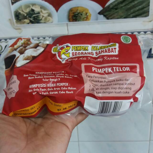

Pempek Telor Kecil Isi 6