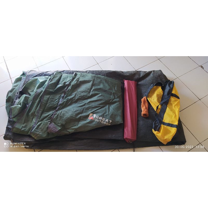 TENDA GREAT OUTDOOR BIGDOME 6 BEKAS