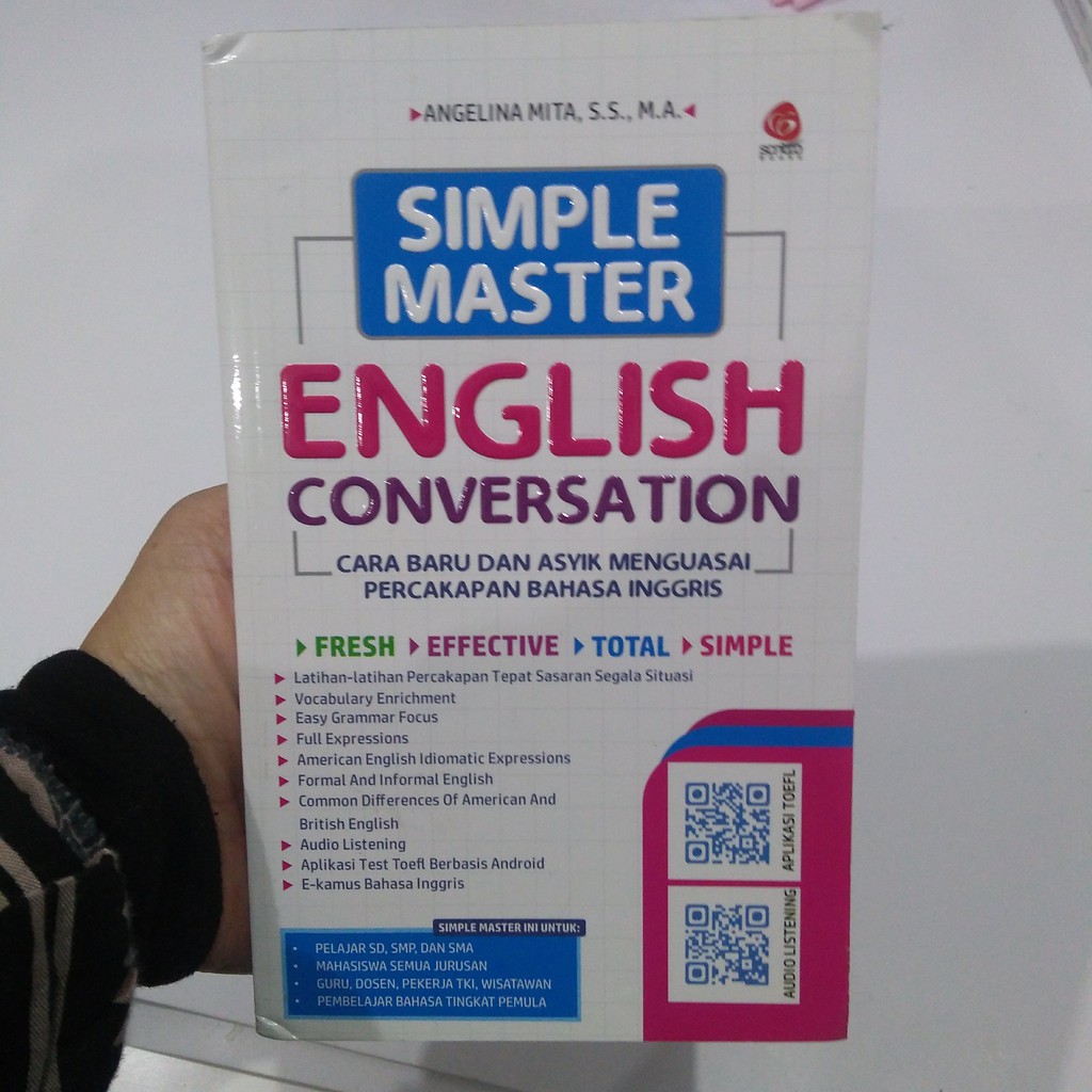 PAKET 3 BUKU SIMPLE MASTER GRAMMAR, CONVERSATION, & CRUCIAL WORDS Belajar Bahasa Inggris English-6
