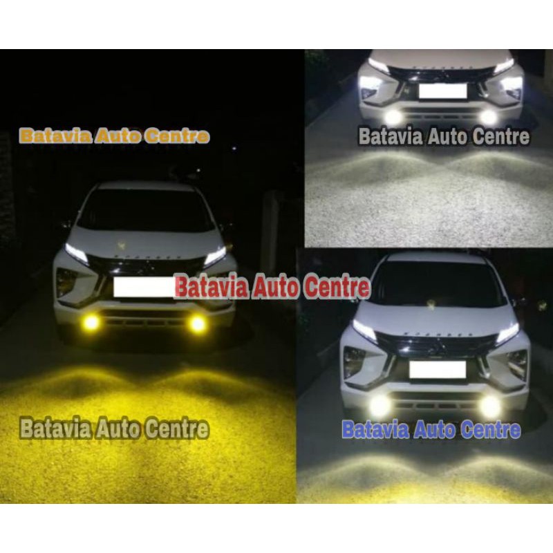 LED Lampu Utama Mobil H4 3 warna