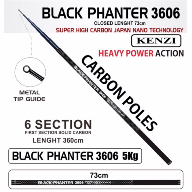 JORAN TEGEK KENZI BLACK PANTHER 360 CM KAKU