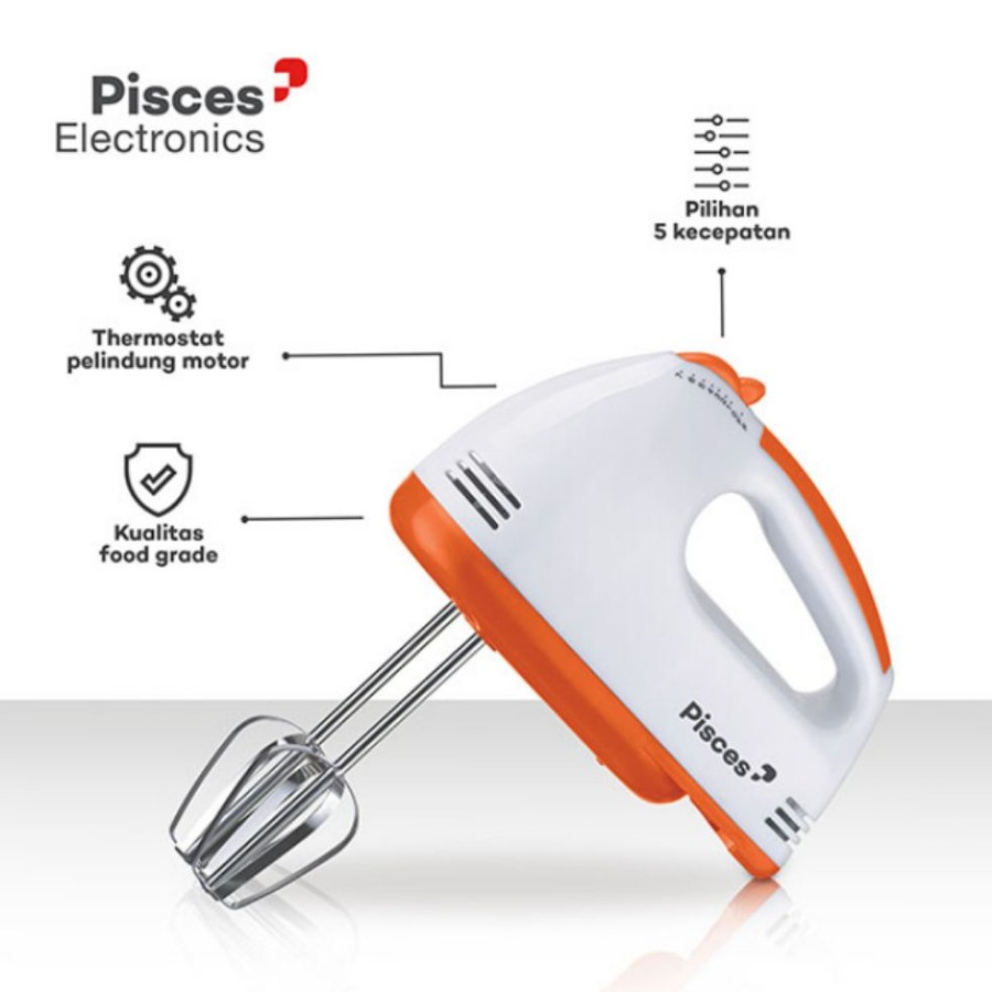 Pisces Hand Mixer Dual Beater PHM707