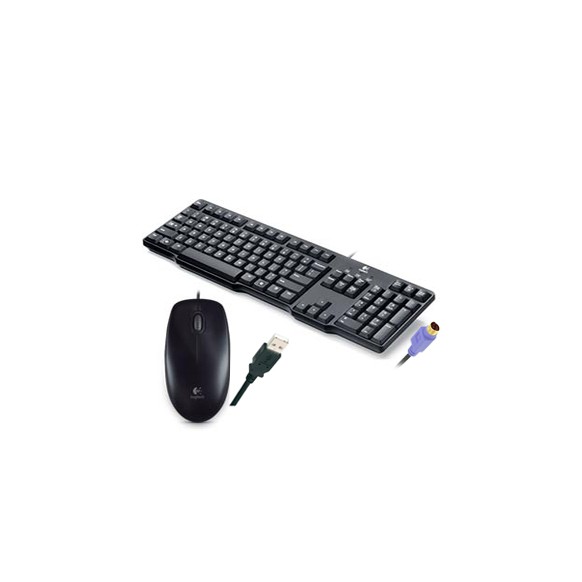 Logitech Keyboard K100 + Mouse B100