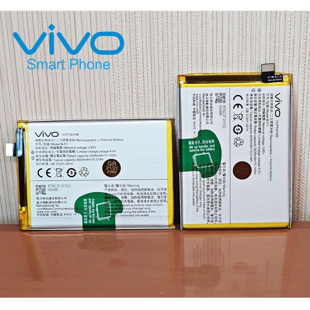 Baterai Original VIVO B-F9 / BF9 Battery Vivo B-F3 / BF3 VIVO Y91 / 1814 / 1817 Vivo Y91C / 1820