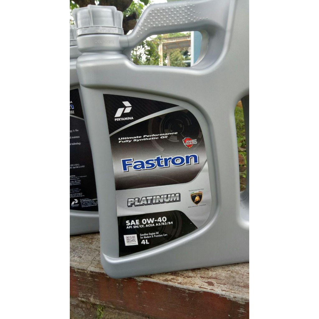 Fastron Platinum SAE 0W-40 API SN (4 Liter)