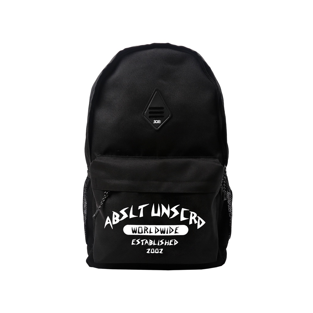 308 Absltunscrd - BACKPACK / TAS RANSEL Bag Laptop Abslt Unscrd Sharp World Wide - Black