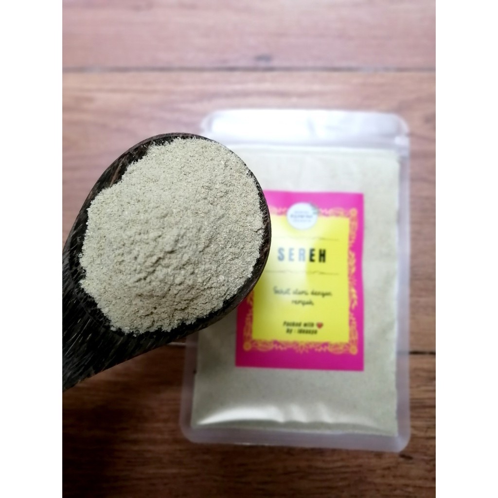 

Bubuk Sereh / Daun Serai / Lemongrass Powder 100 Gram