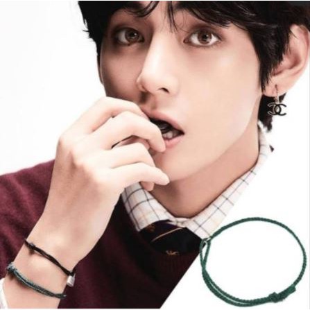 Gelang Tali BTS V/ Gelang Tali Taehyung BTS RING KEPANG