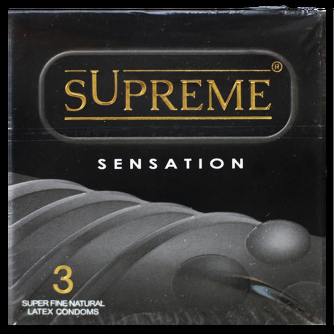 Kondom Supreme Sensation Performax Kualitas Premium Isi 3 Pcs