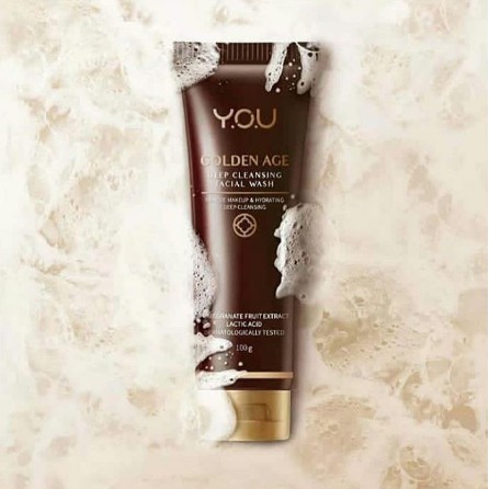 Y.O.U GOLDEN AGE DEEP CLEANSING FACIAL WASH