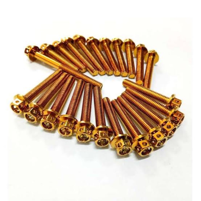 BAUT PROBOLT 10, GOLD SEMUA UKURAN