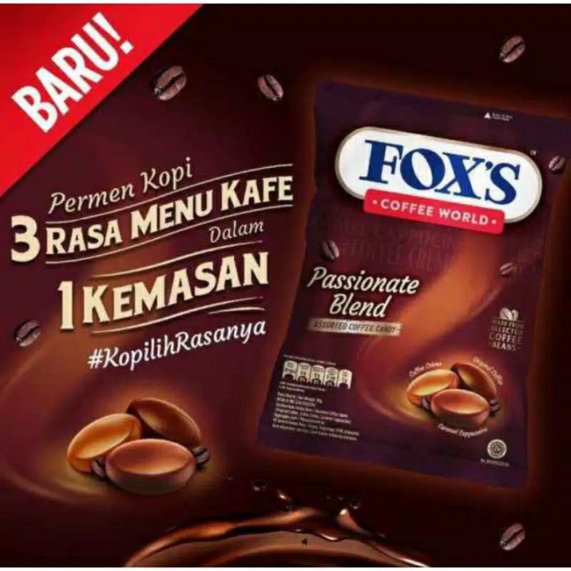 

FOX'S Permen Kopi 90gr