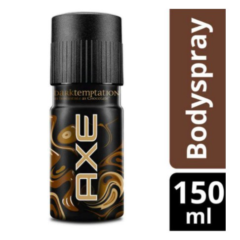 Axe Deodorant Deo Body Spray Parfum Pria Dark Temptation Anti Bakteri 150 ml