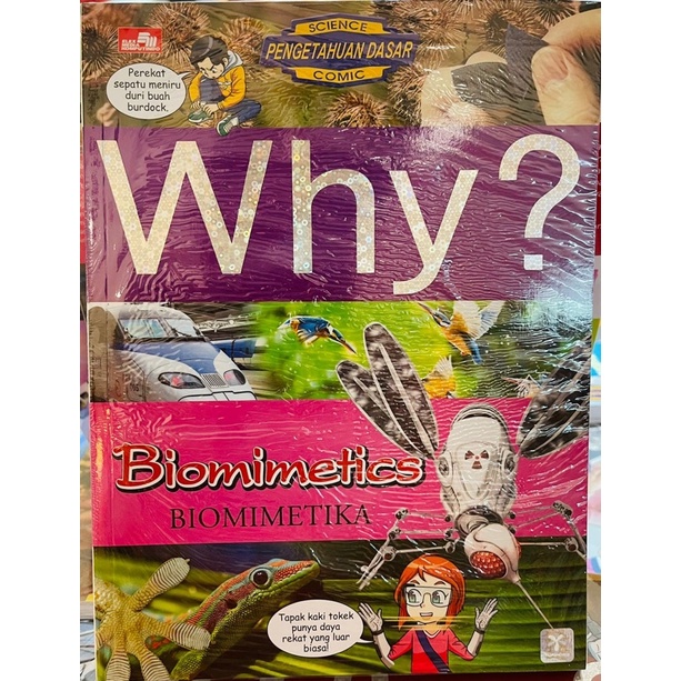 Jual Buku Komik Science Why? Biomimetics Biomimetika | Shopee Indonesia