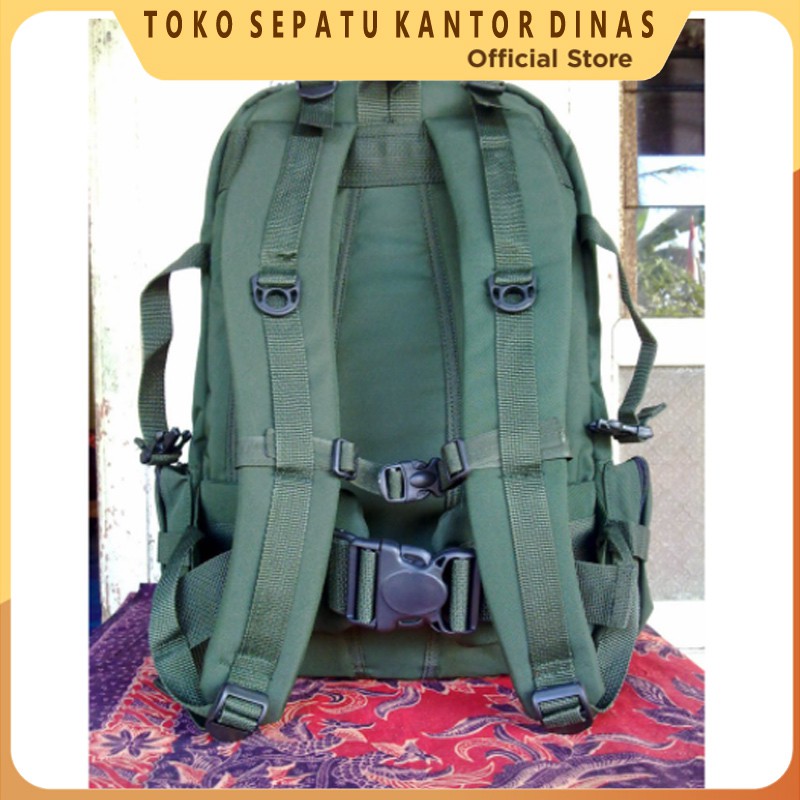 Termurah di Shopee Tas Tactical Ransel Militer Punggung PX314 Army Hitam Murah Grosir