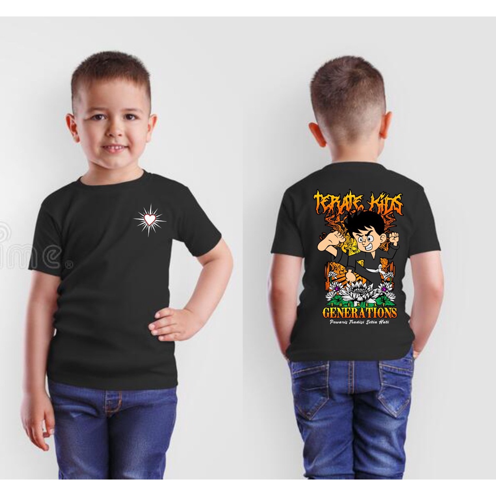 KAOS ANAK PSHT 2B/KAOS TERATE KIDS/KAOS PSHT/KAOS PSHT ANAK /KAOS PSHT TERBARU