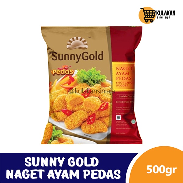 

Sunny Gold Naget Ayam Pedas 500 Gram