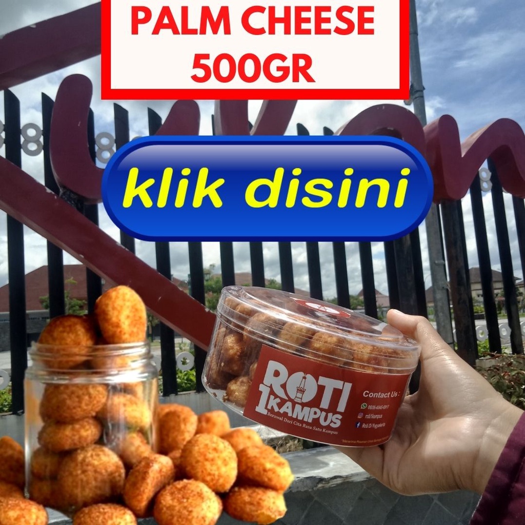 

Kue Kering Lebaran Palm Cheese Cookies 500gr Palem Chesee Cake Kukis Jogja Kulon Progo Fataya Binangun