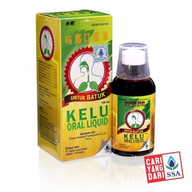 BUCHANG KELU ORAL LIQUID obat batuk sirup