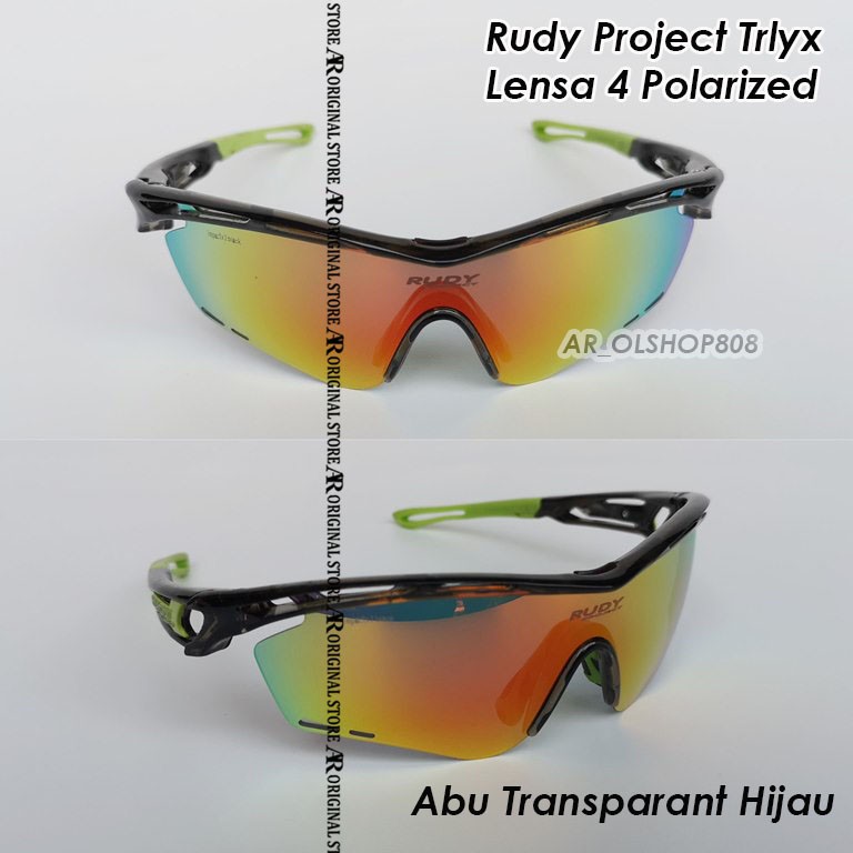 Kacamata Sepeda Kacamata Gowes Kacamata Sepeda MTB  Kacamata Roadbike MTB 4 Lensa Polarized UV 08