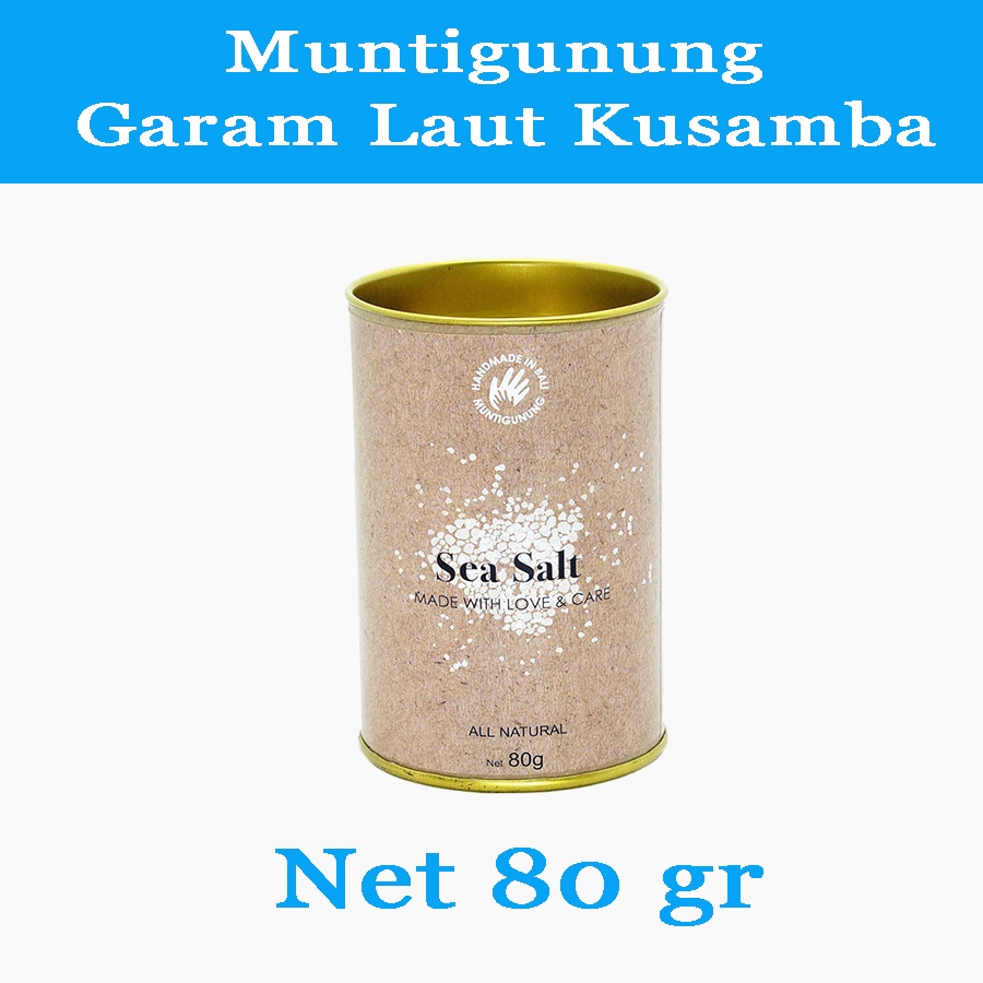 

Muntigunung Garam Kusamba / Kusamba Sea Salt 80 gr