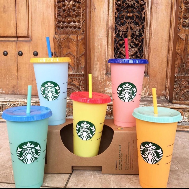 Jual Tumbler starbucks edisi rainbow Shopee Indonesia