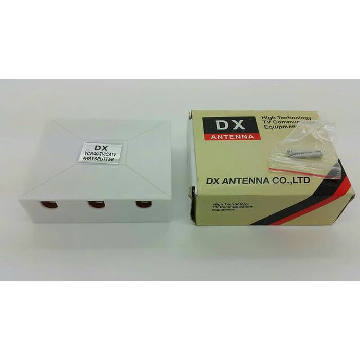 Splitter Antena DX 4Way Packing Dus