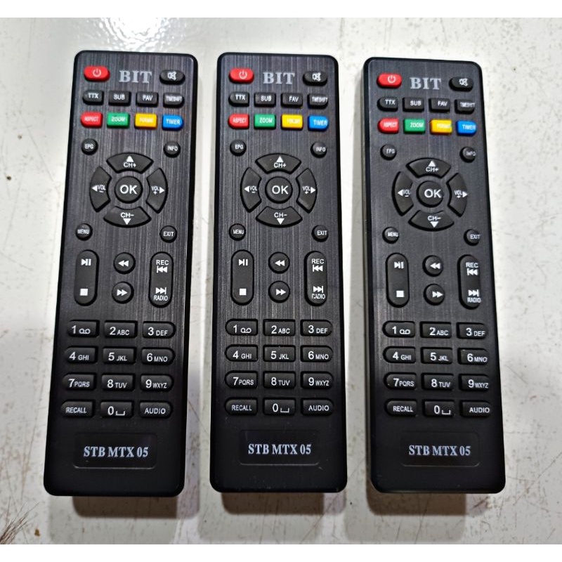 KHUSUS Remot STB MATRIX / Remot Set Top Box Khusus Matrix receiver / Remote Control For Receiver Digital