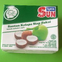 

Sun Kara Santan Kelapa Siap Pakai 200 ml