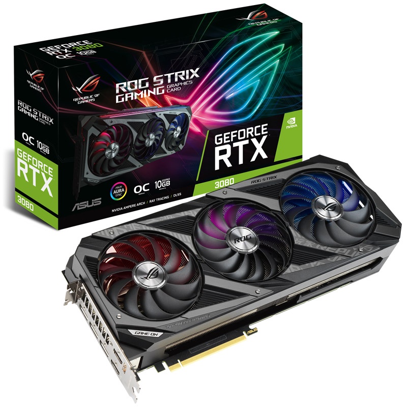ASUS ROG STRIX RTX3080 OC 10GB GDDR6X