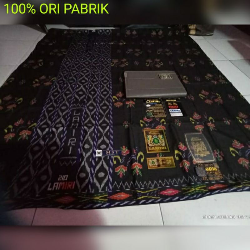 [ORIGINAL] SARUNG LAMIRI FULL SUTRA 100% MST S90 JAMINAN ORI