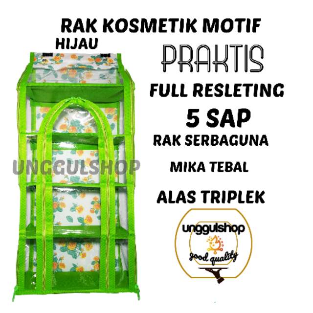  RAK  KOSMETIK  GANTUNG  FULL RESLETING  RAK  OBAT RAK  