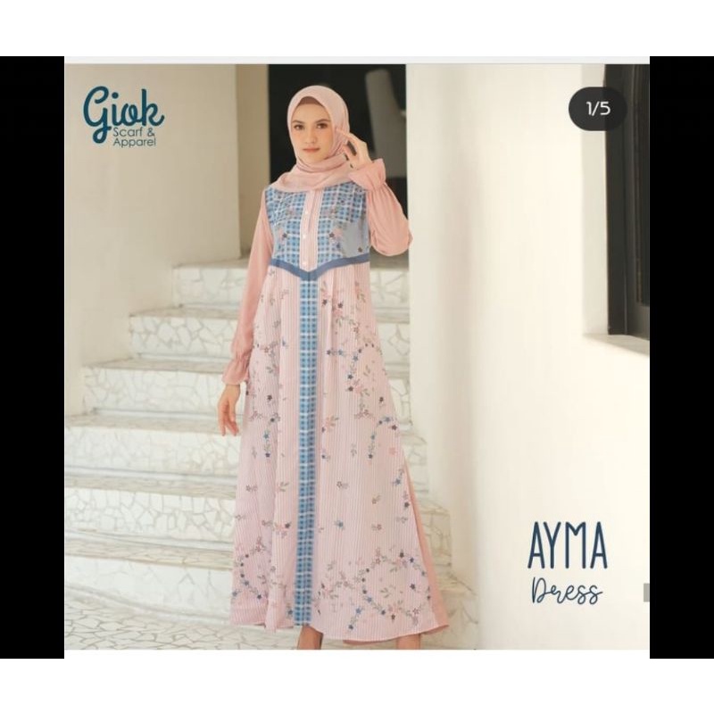 Aima Dress Giok Original