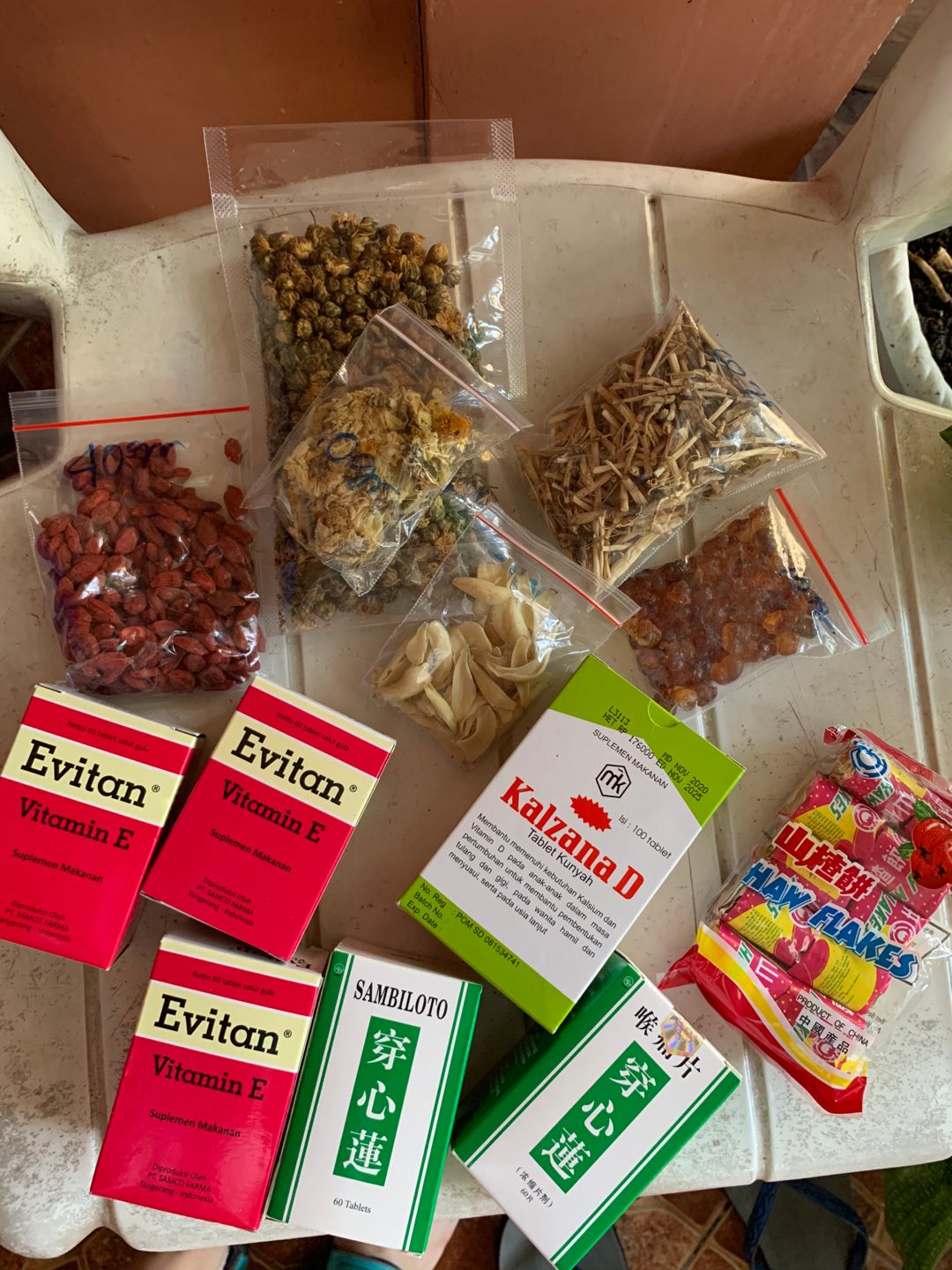 Alang Alang 10gr Pai Mei Ken Bai Mei Gen Baimei Gen Ilalang