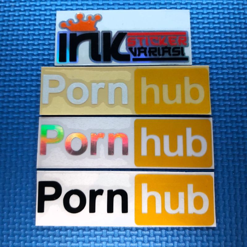 STICKER PORN HUB CUTTING