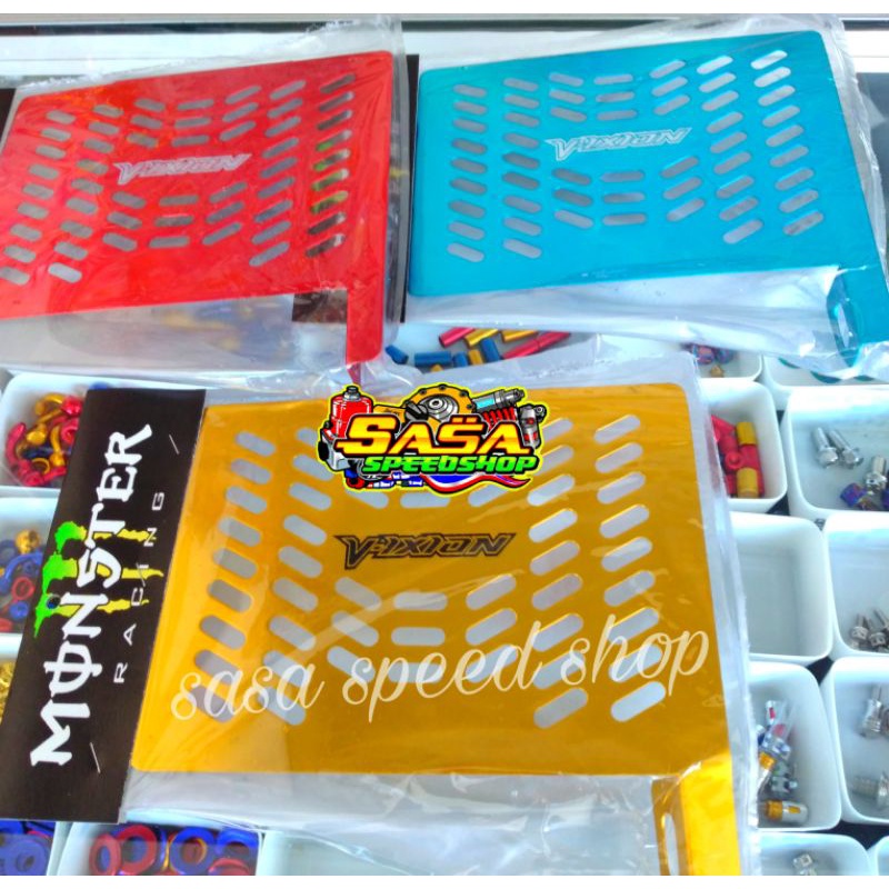 Cover Radiator Vixion Cover Pelindung Radiator Vixion Cnc Almunium